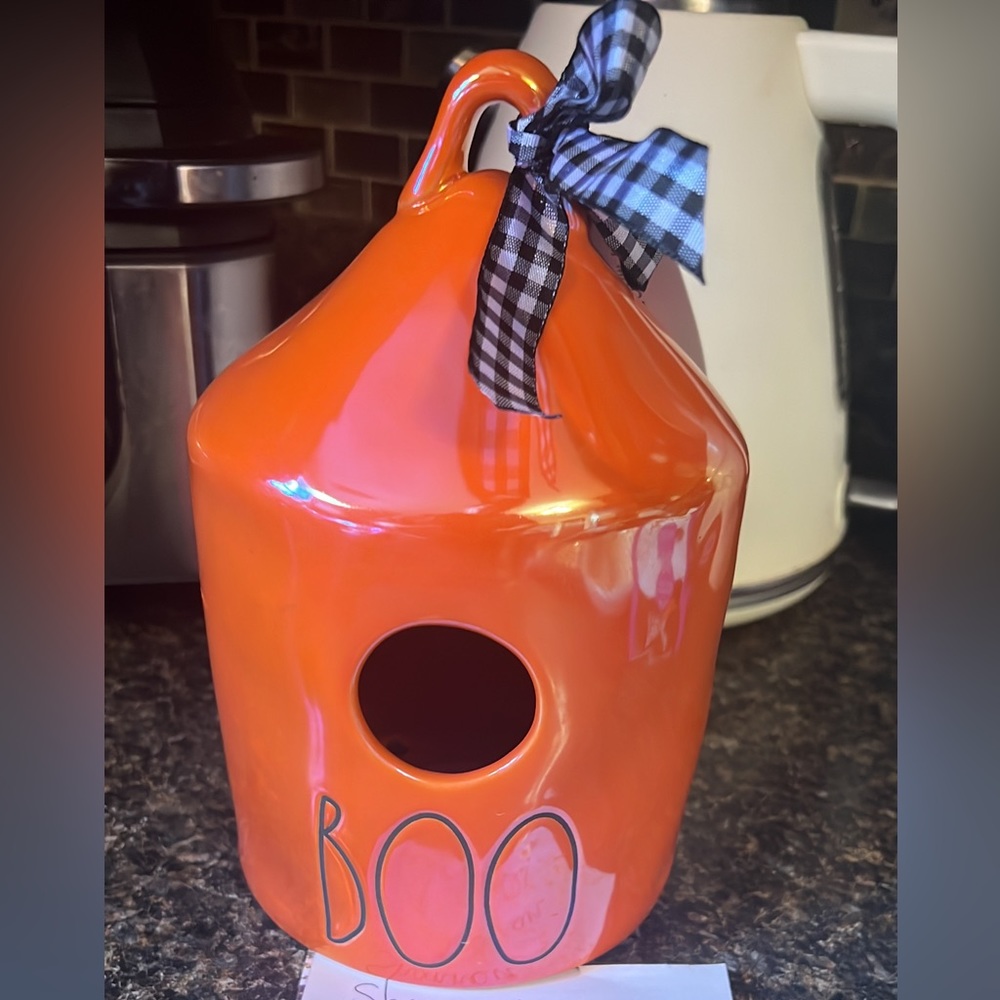 HTF Rae Dunn Irredentist Boo Birdhouse